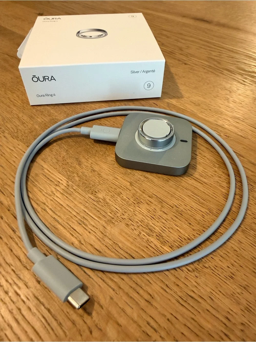 Silver Gen 4 Oura Ring size 9 - NWT, never worn